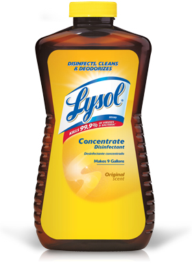 LYSOL® Brand Concentrate Disinfectant - Original (Discontinued)